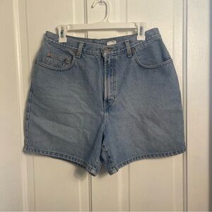 Vintage 2000s Old Navy Denim Shorts Light Wash Size 14